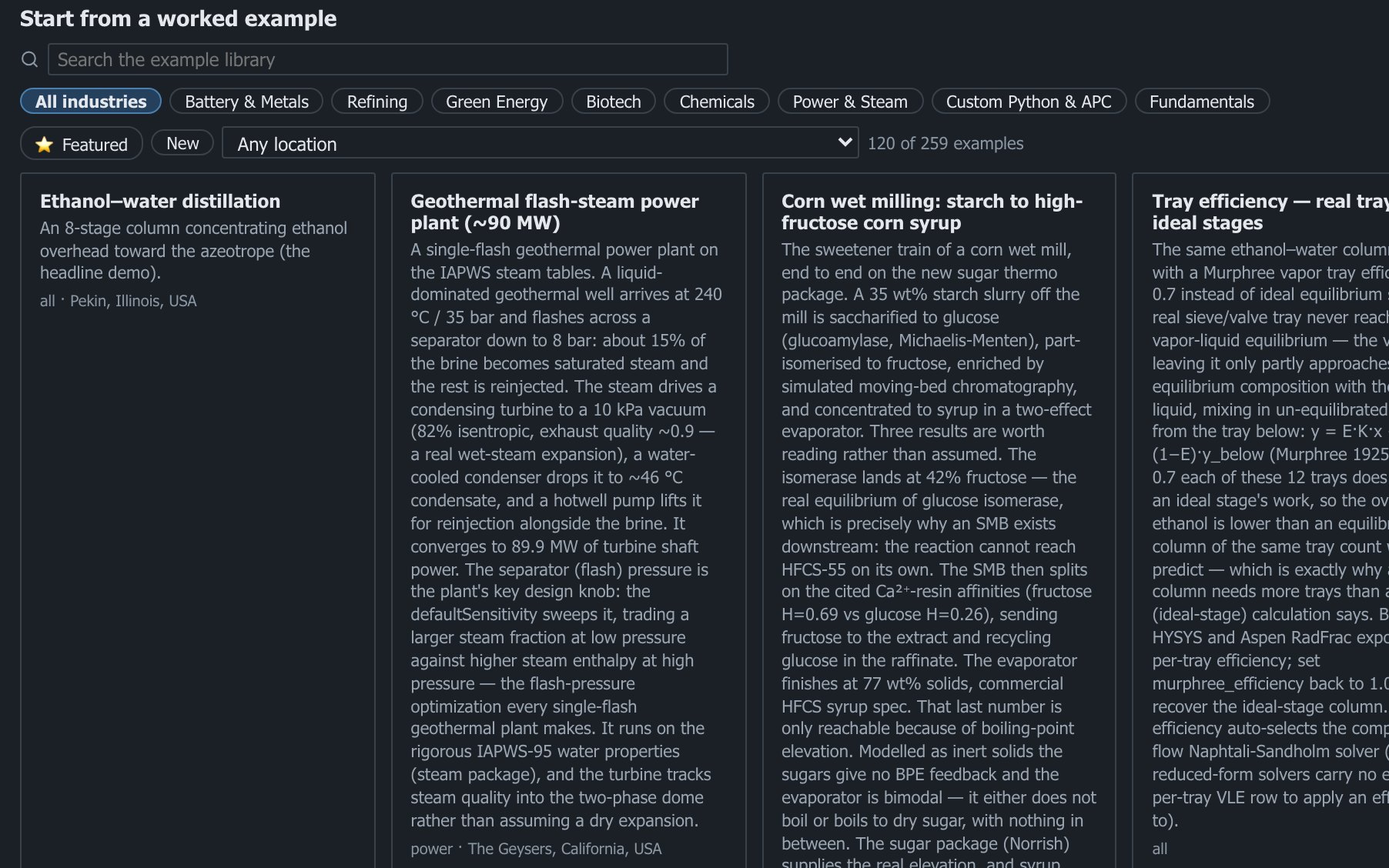 Searchable by industry, location and keyword
